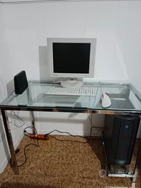 pc completo con scrivania