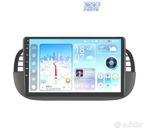 RADIO GPS ANDROID 13 FIAT 500 07-15
