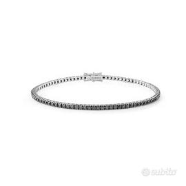 Bracciale Damiani Tennis Timeless black uomo