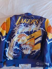 Rara Giacca Vintage Chalk Line Lakers XL 