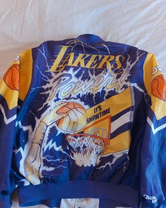 Rara Giacca Vintage Chalk Line Lakers XL 