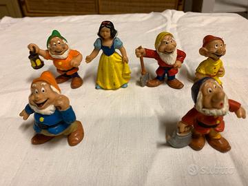 Lotto VintageBiancaneve Nani Disney 1982 Bullyland