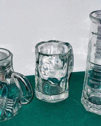 Set 3 bicchieri/caraffa/cocktail (Jameson, Brancam