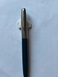 Parker 21 Aerometric vintage blu petrolio.