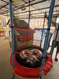 Trampolino in acciaio per bambini COSTWAY