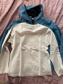 Set Giacca a vento Shein e maglietta Zara 11-12Y