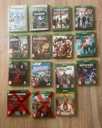 Giochi vari xbox