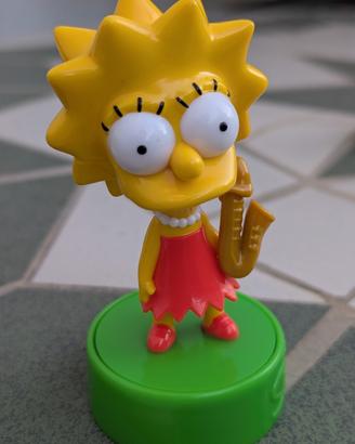 Lisa Simpson con Sassofono - Figure 3D Originale 