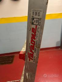 Scala professionale faraone telescopica alluminio