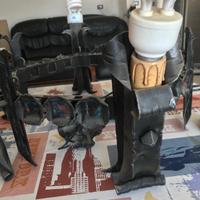 Lampadario ferro battuto