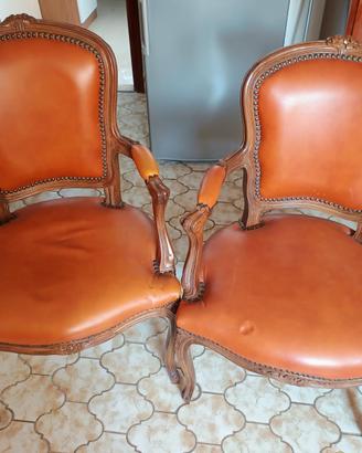 Coppia sedie vintage