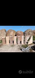 Scala in ferro, portone in ferro e cancelletti