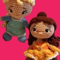 set principesse amigurumi 