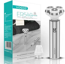 Rasoio Elettrico Barba uomo, Ricaricabile 3D Con R