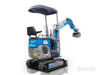 MINIESCAVATORE 12.Q.LI NUOVO Cingoli Variabili