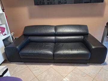 Stupendo divano in pelle Fatto su misura