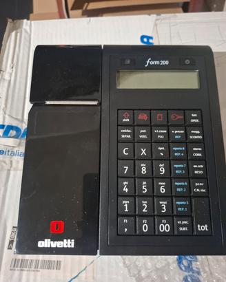 registratore di cassa form 200 olivetti