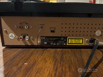 Giradischi con lettore cd e Radio