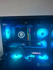 computer da gaming + monitor