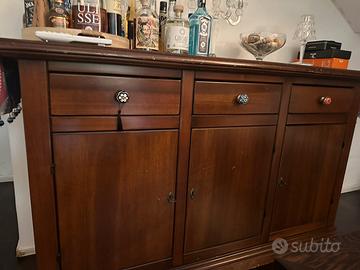 Mobile sparecchia tavola legno