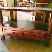 Tavolo in legno arte povera