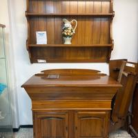 Madia e piattaia DEL TONGO in legno