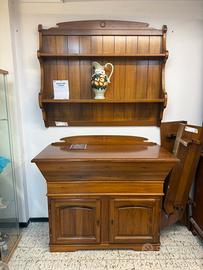 Madia e piattaia DEL TONGO in legno