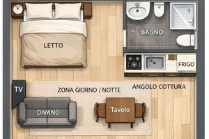 Monolocale in zona San Donato