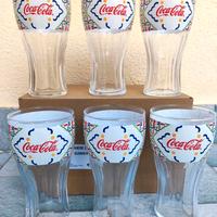 Set 12 Bicchieri Coca Cola Sicilia + 6 IN OMAGGIO