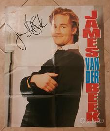 Poster di James Van Der Beek dalla rivista Cioè