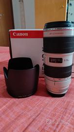 Canon EF 70-200 f 2.8 L IS II USM completo 