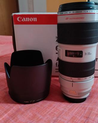 Canon EF 70-200 f 2.8 L IS II USM completo 