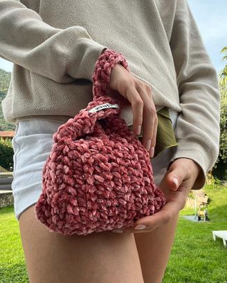 Borsa busta velvet