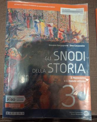 GLI SNODI DELLA STORIA 3 Il Novecento e il mondo .