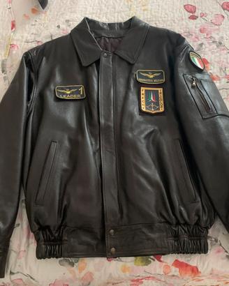 Giacca originale vera pelle Aeronautica Militare