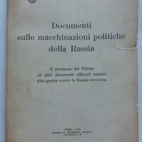Documenti sulle macchinazioni politiche della Russ
