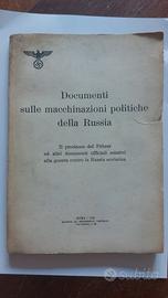 Documenti sulle macchinazioni politiche della Russ