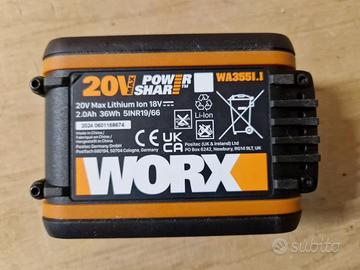 Batteria Worx Power Share WA3551.1