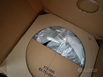 6 cerchi neri in lega e pneumatici nuovi