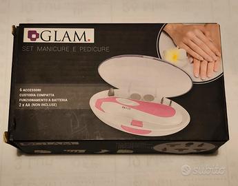 Set fresa manicure e pedicure 6 accessori