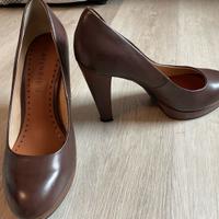 Scarpe con tacco cafènoir