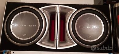 Rockford Fosgate Punch doppio subwoofer da 30cm
