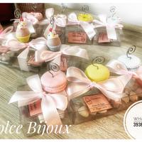 Bomboniere dolcetto macaron compleanno