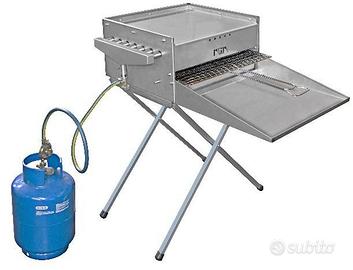Barbecue 100% inox NIENTE FUMO TUTTO ARROSTO