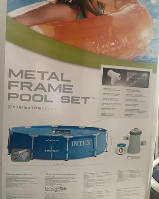 Piscina Intex tonda 3 mt
