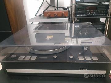 Piatto Thorens TD126 MK2 Tonearms TP16/TP62 Shure