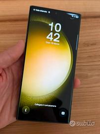 Samsung s23 ultra 1 terabyte tb verde militare.