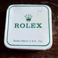 5 contenitori  vintage per ricambi Rolex