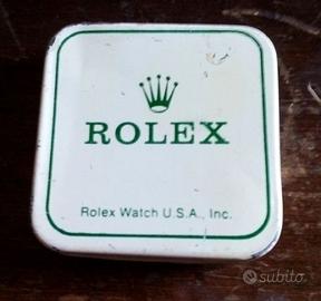 5 contenitori  vintage per ricambi Rolex