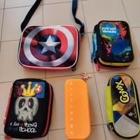 N° 4 Astucci e N° 1 borsa